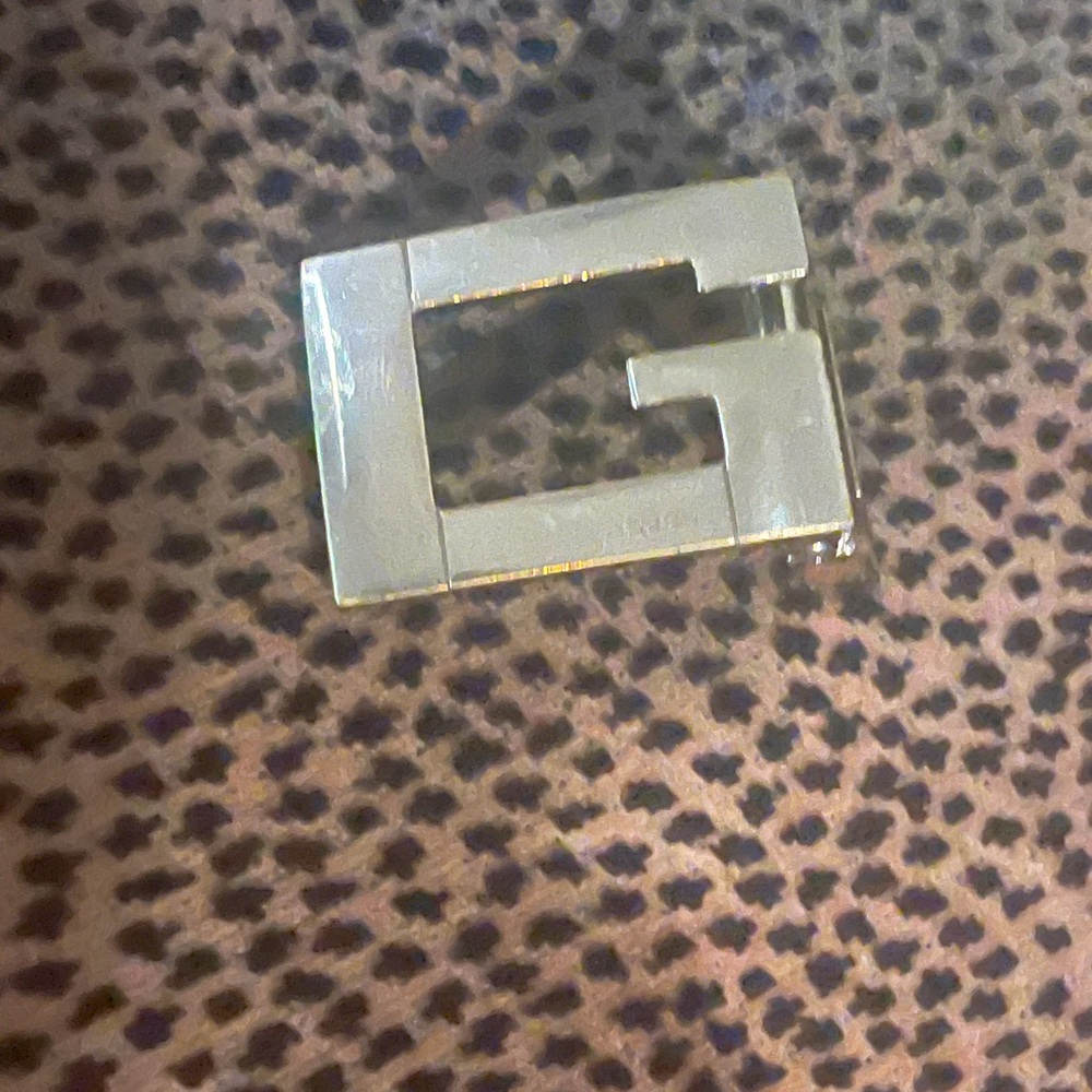 Gucci “G” unisex belt buckle - 100% Authentic